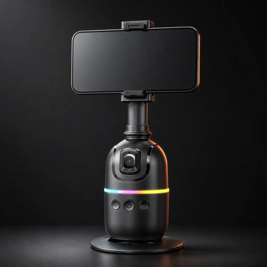 Keeptron P03 – Support smartphone avec suivi facial IA 360°
